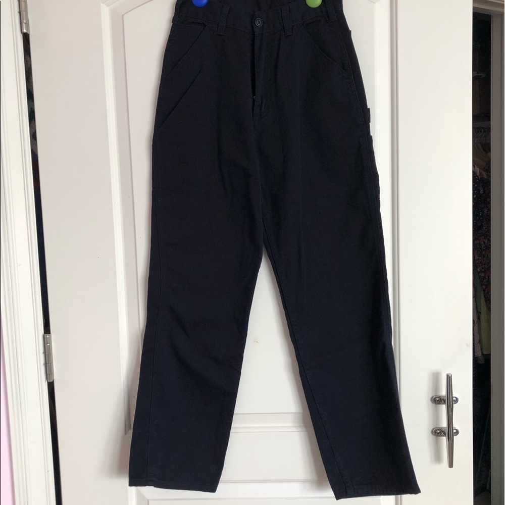 Brandy Melville Crispina Pants Navy Blue